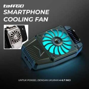 TaffGO Smartphone Cooling Fan Kipas Pendingin Radiator Heat Sink - H-15